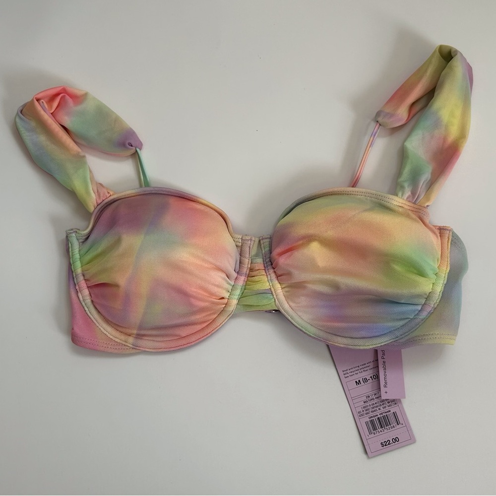 Wild Fable Multicolor Bikini Top Size M
